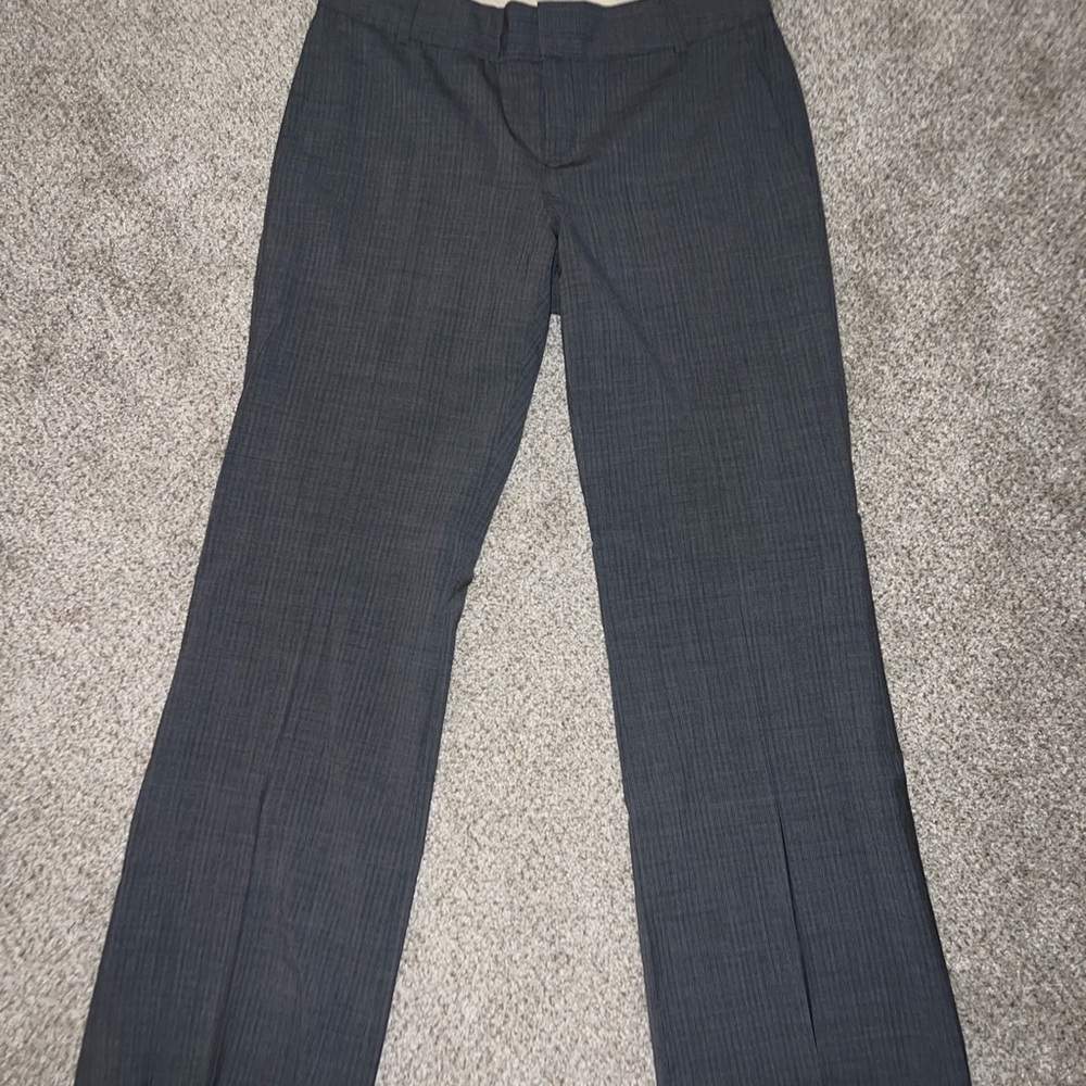 Women’s Banana Republic size 4 P Charcoal Dress Pants - Picture 3 of 10